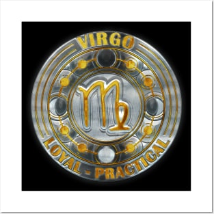 Chrome virgo Posters and Art